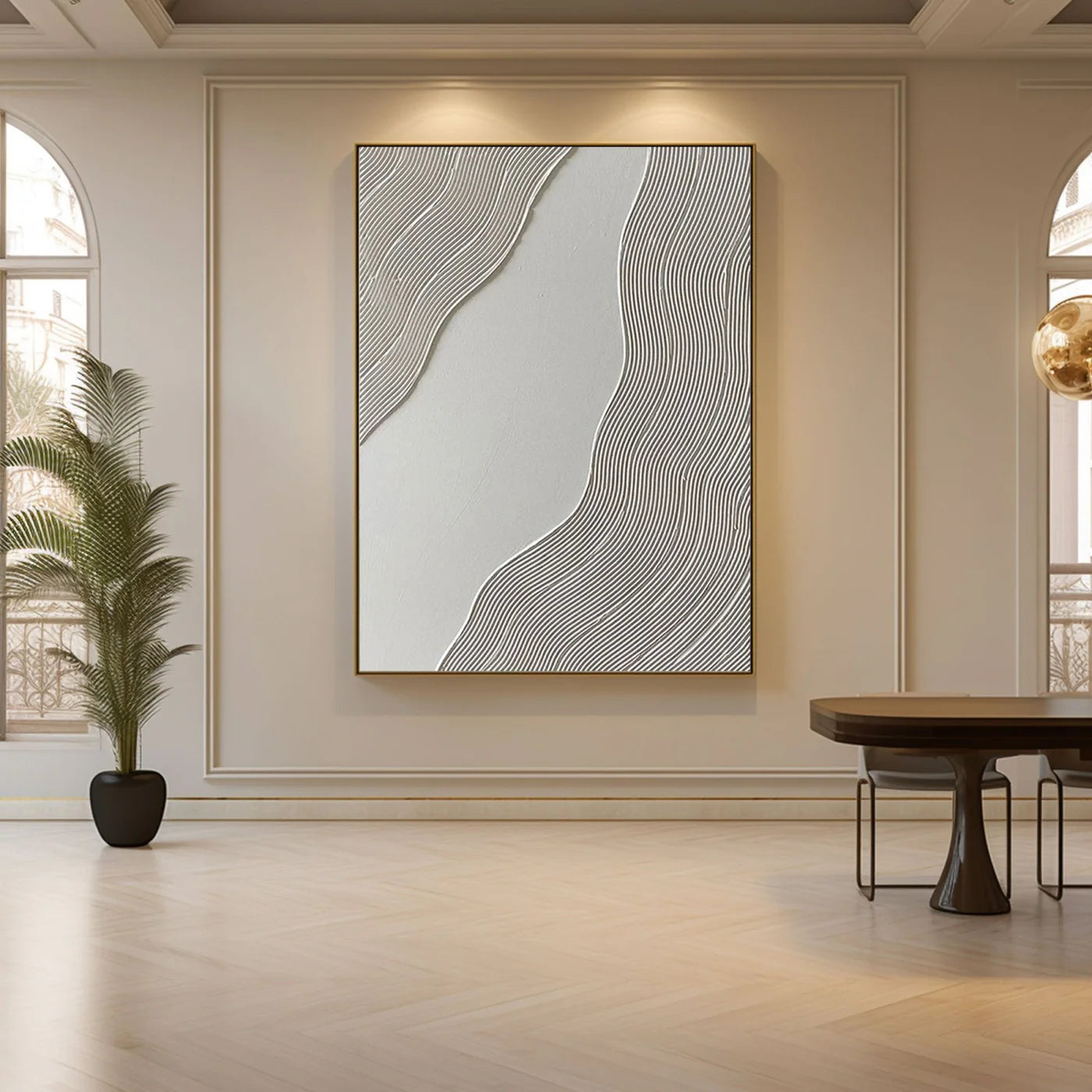 Contemporary Minimalist Art #RAB754