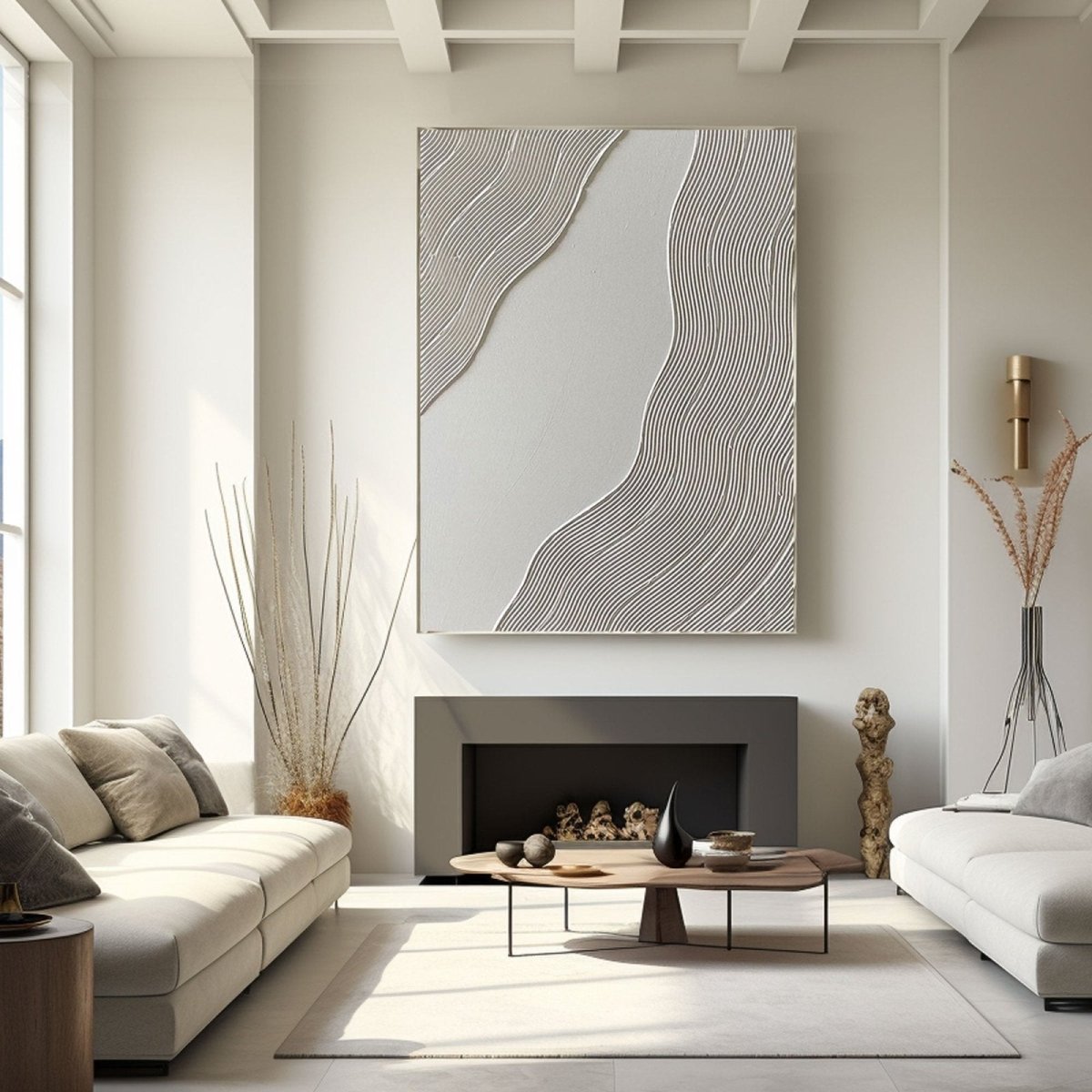 Contemporary Minimalist Art RAB754 - royalbrushart