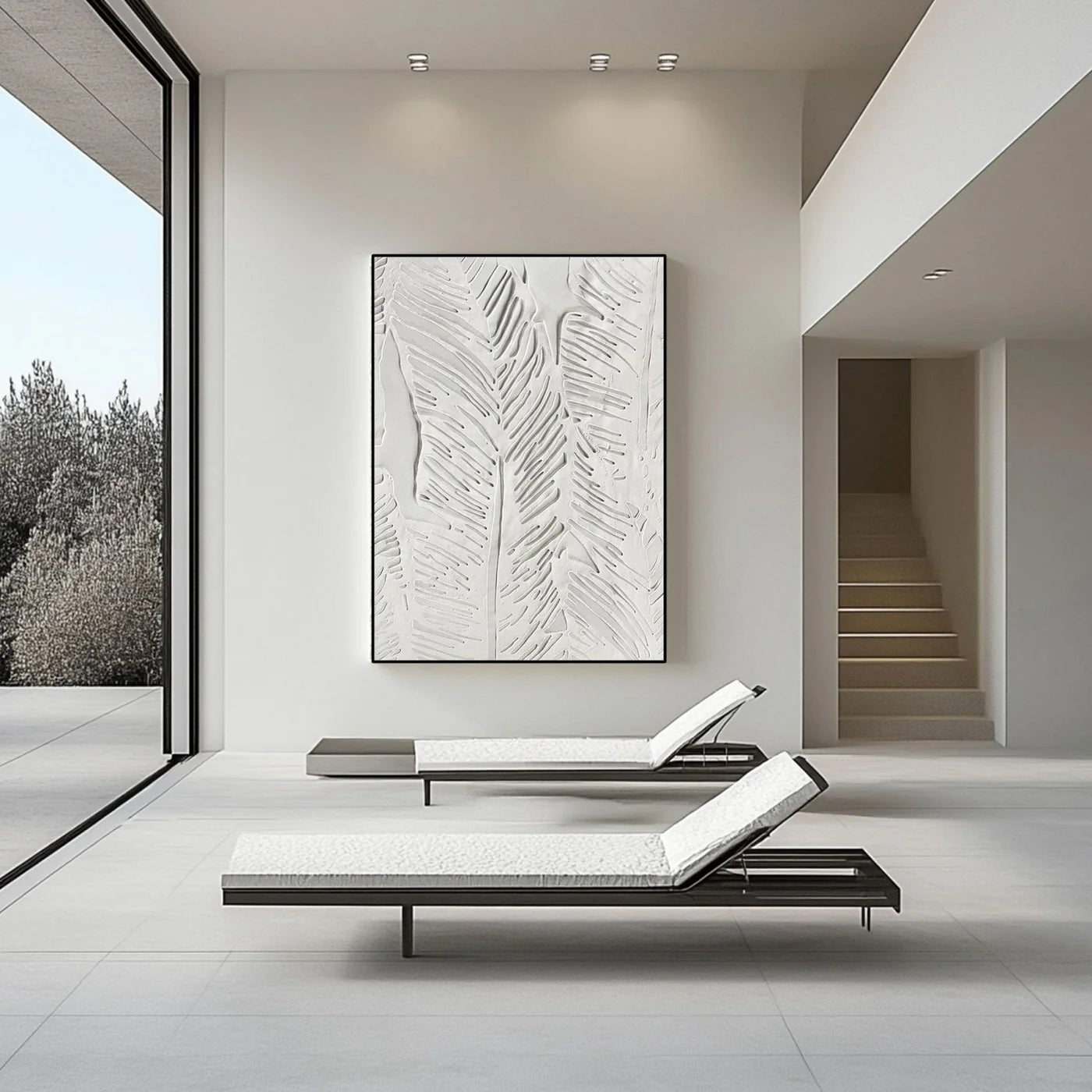 Plaster Art Texture Painting #HBV167