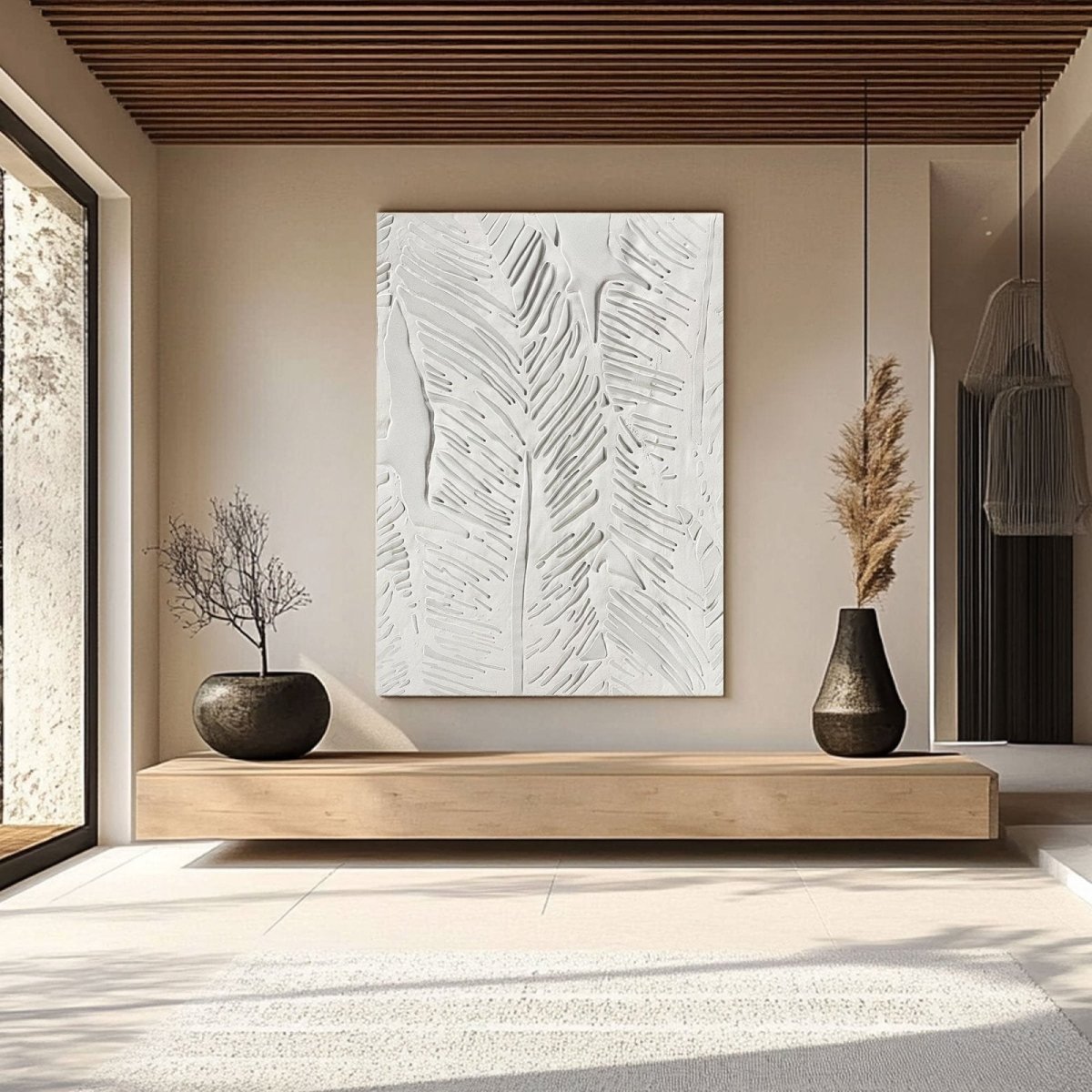 Plaster Art Texture Painting HBV167 - royalbrushart