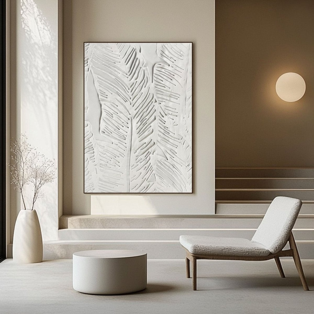 Plaster Art Texture Painting HBV167 - royalbrushart