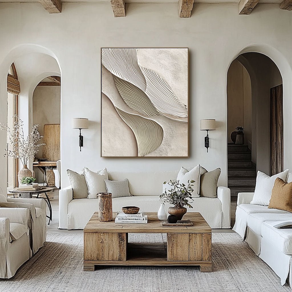 Plaster Art Texture Painting RAB927 - royalbrushart