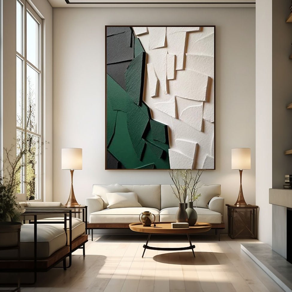 Plaster art texture Painting BV008 - royalbrushart
