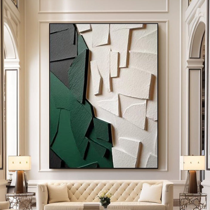 Plaster art texture Painting BV008 - royalbrushart