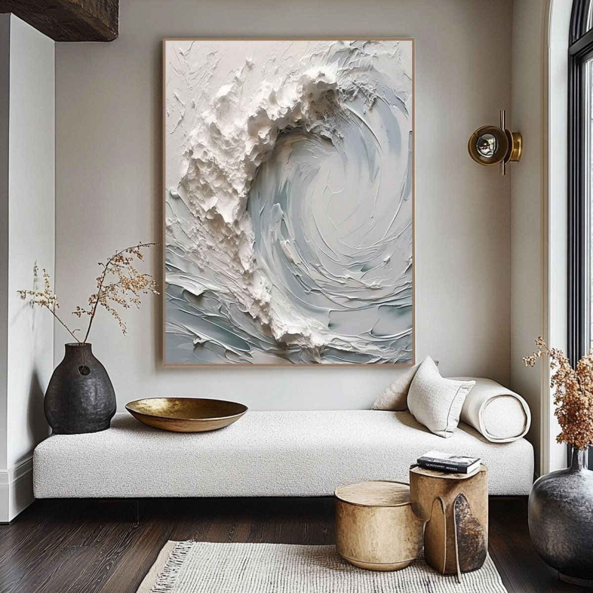 Plaster Art Texture Painting RAB904 - royalbrushart