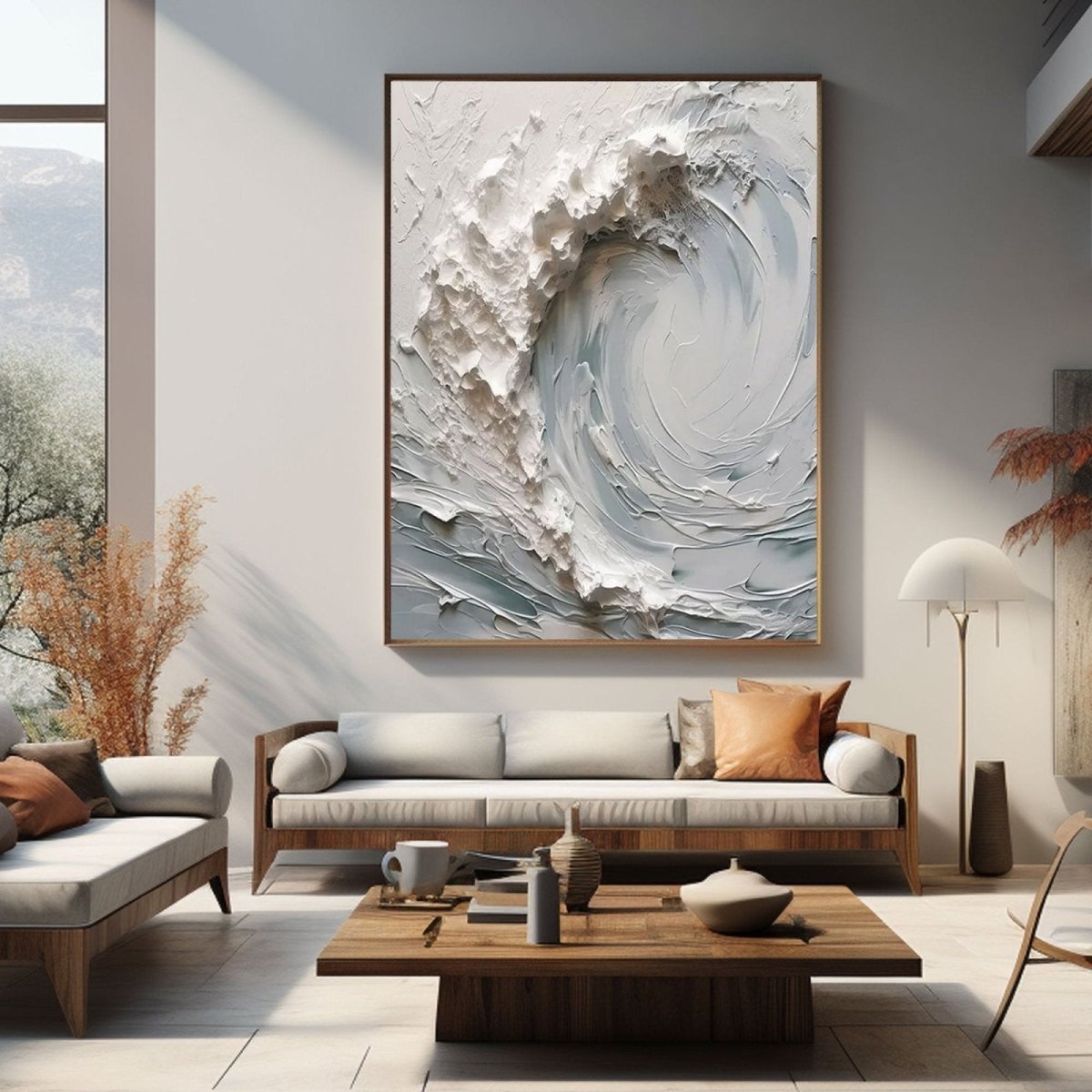 Plaster Art Texture Painting RAB904 - royalbrushart