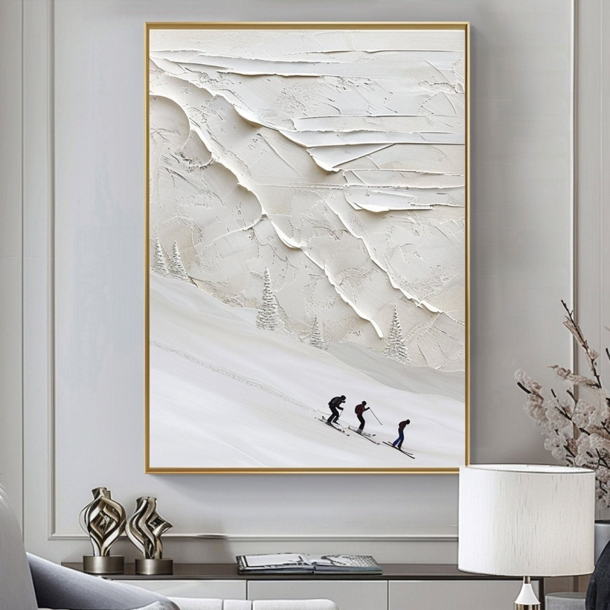 Plaster Art Texture Painting RAB807 - royalbrushart