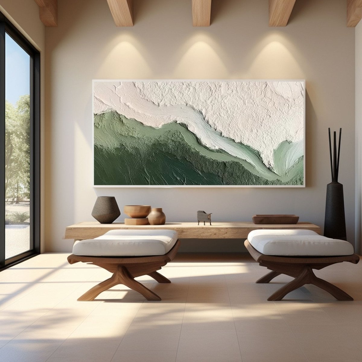 Plaster Art Texture Painting RAB278 - royalbrushart