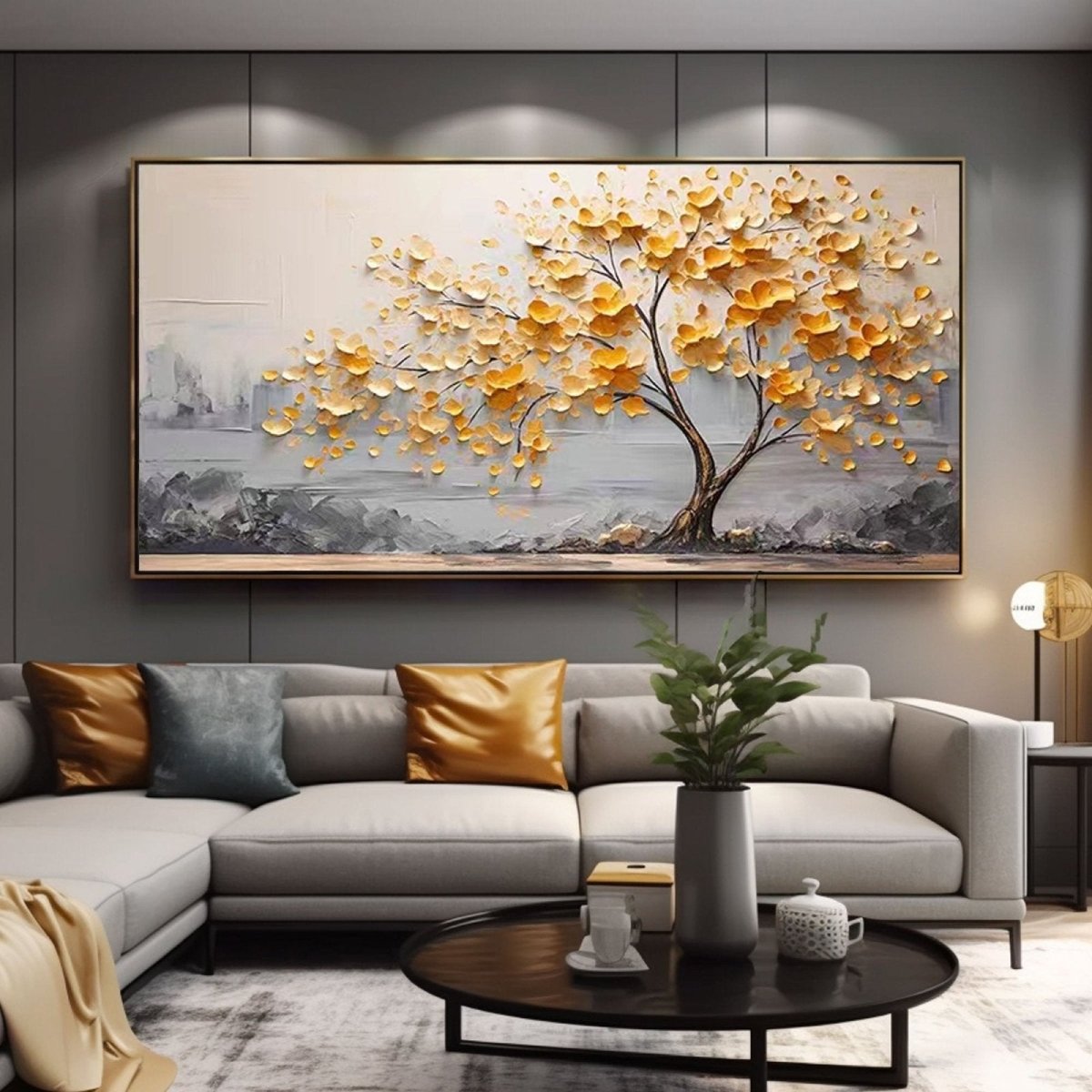 Plaster Art Texture Painting RAB779 - royalbrushart