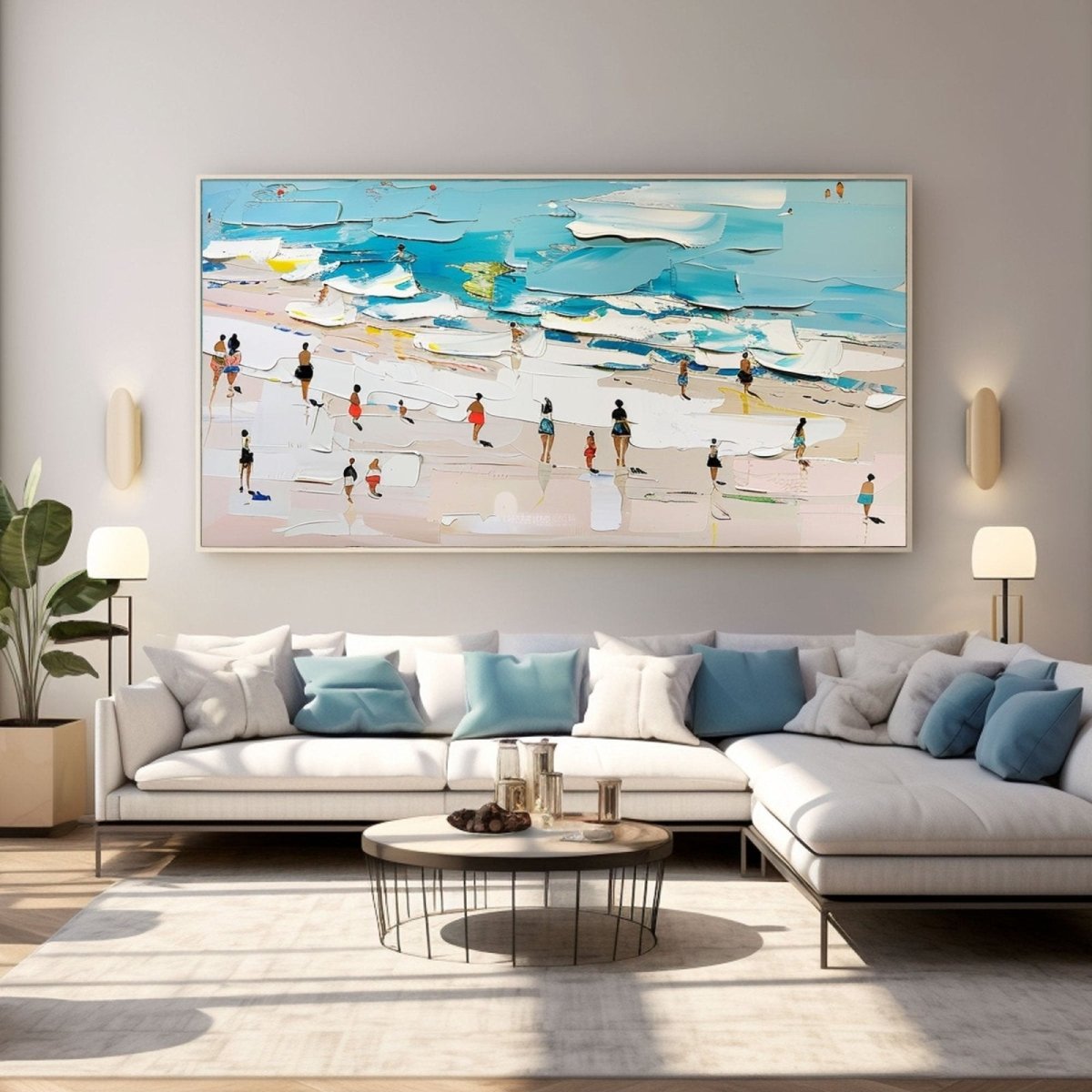 Plaster Art Texture Painting RAB811 - royalbrushart