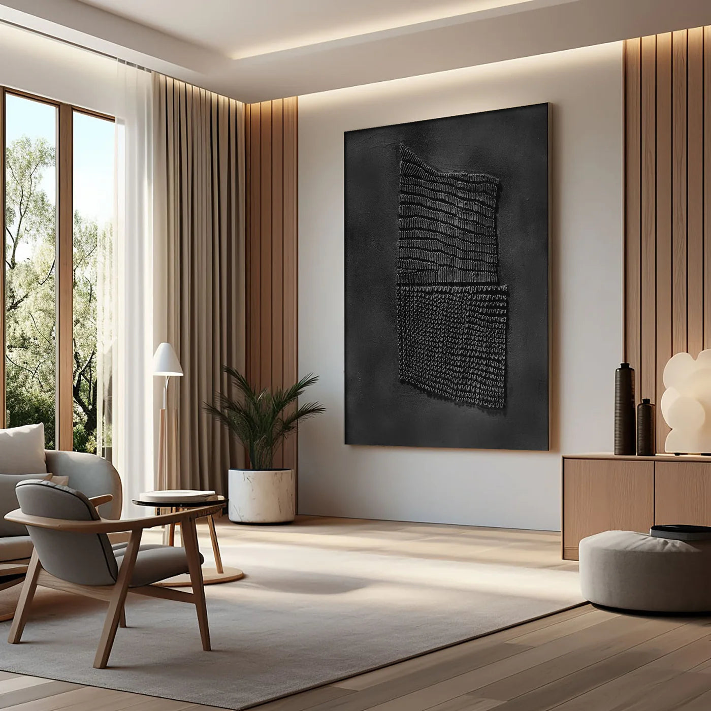 Plaster Art Texture Painting #HBV313