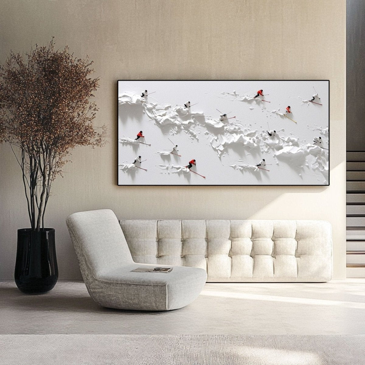 Plaster Art Texture Painting RAB918 - royalbrushart