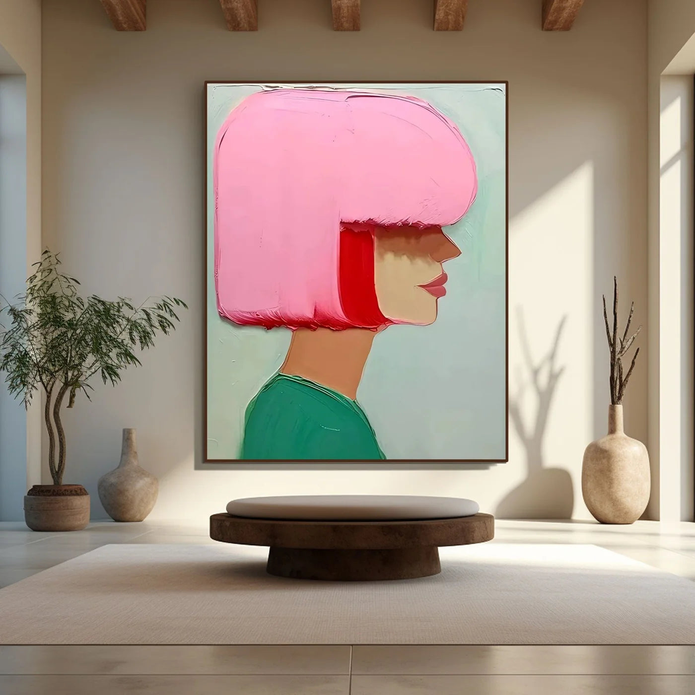 Plaster Art Texture Painting #RAB831