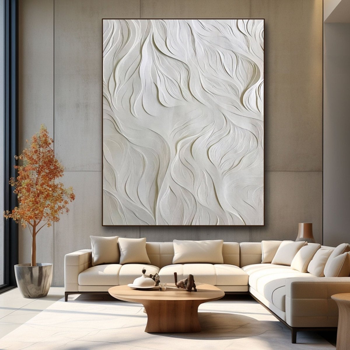 Plaster Art Texture Painting RAB834 - royalbrushart