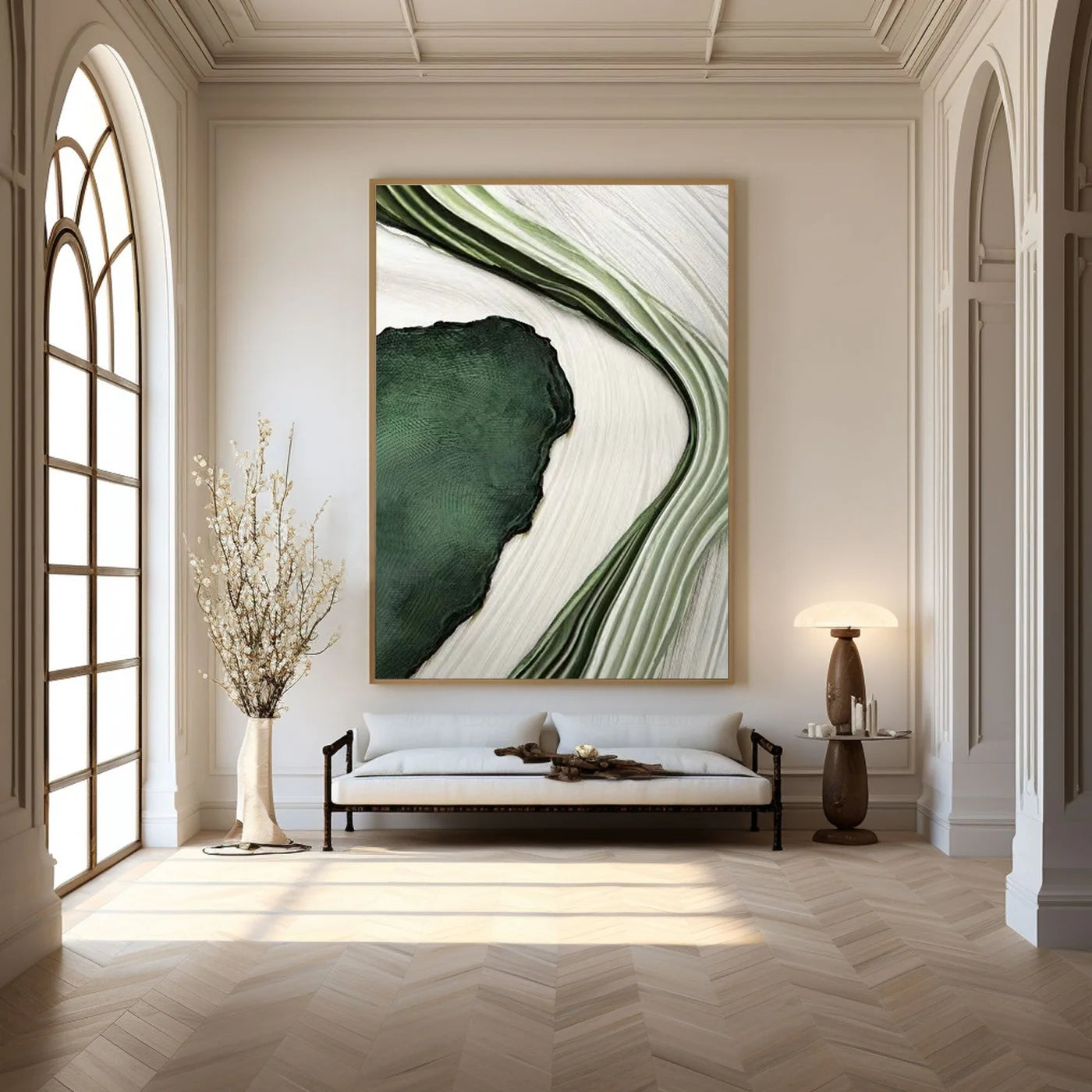 Plaster Art Texture Painting #RAB786