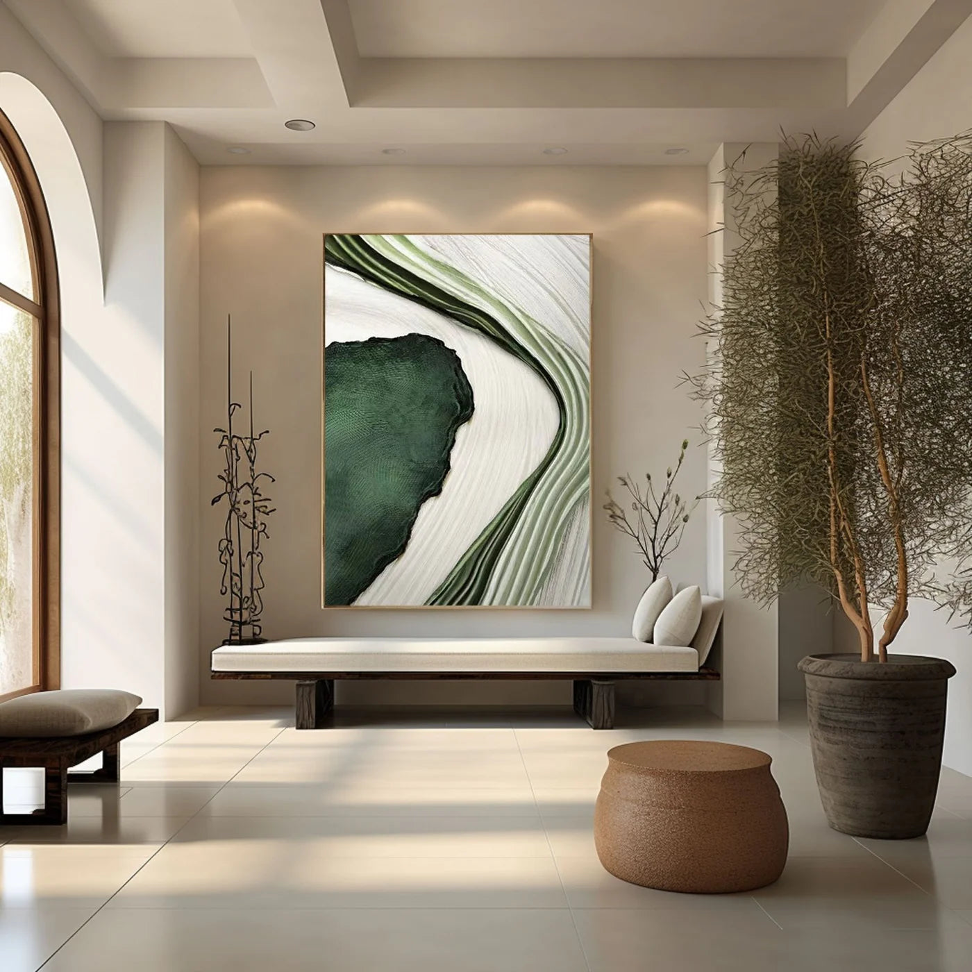 Plaster Art Texture Painting #RAB786