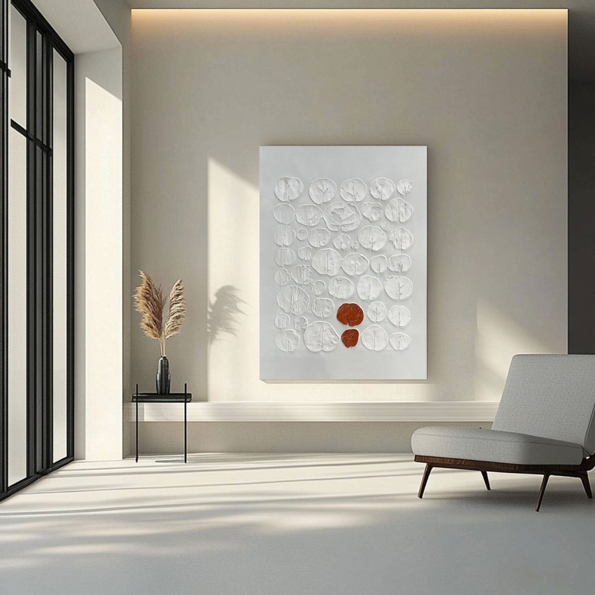 Plaster Art Texture Painting HBV164 - royalbrushart