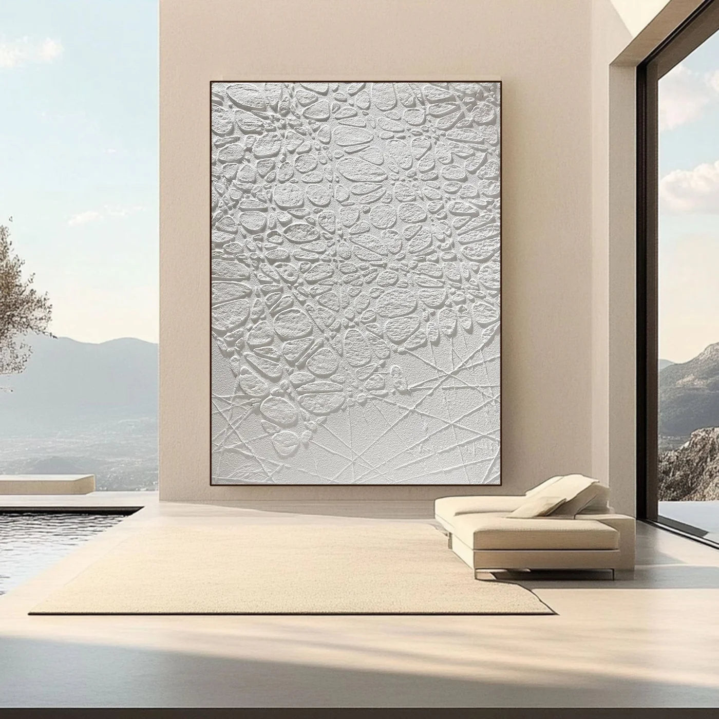 Plaster Art Texture Painting #HBV323