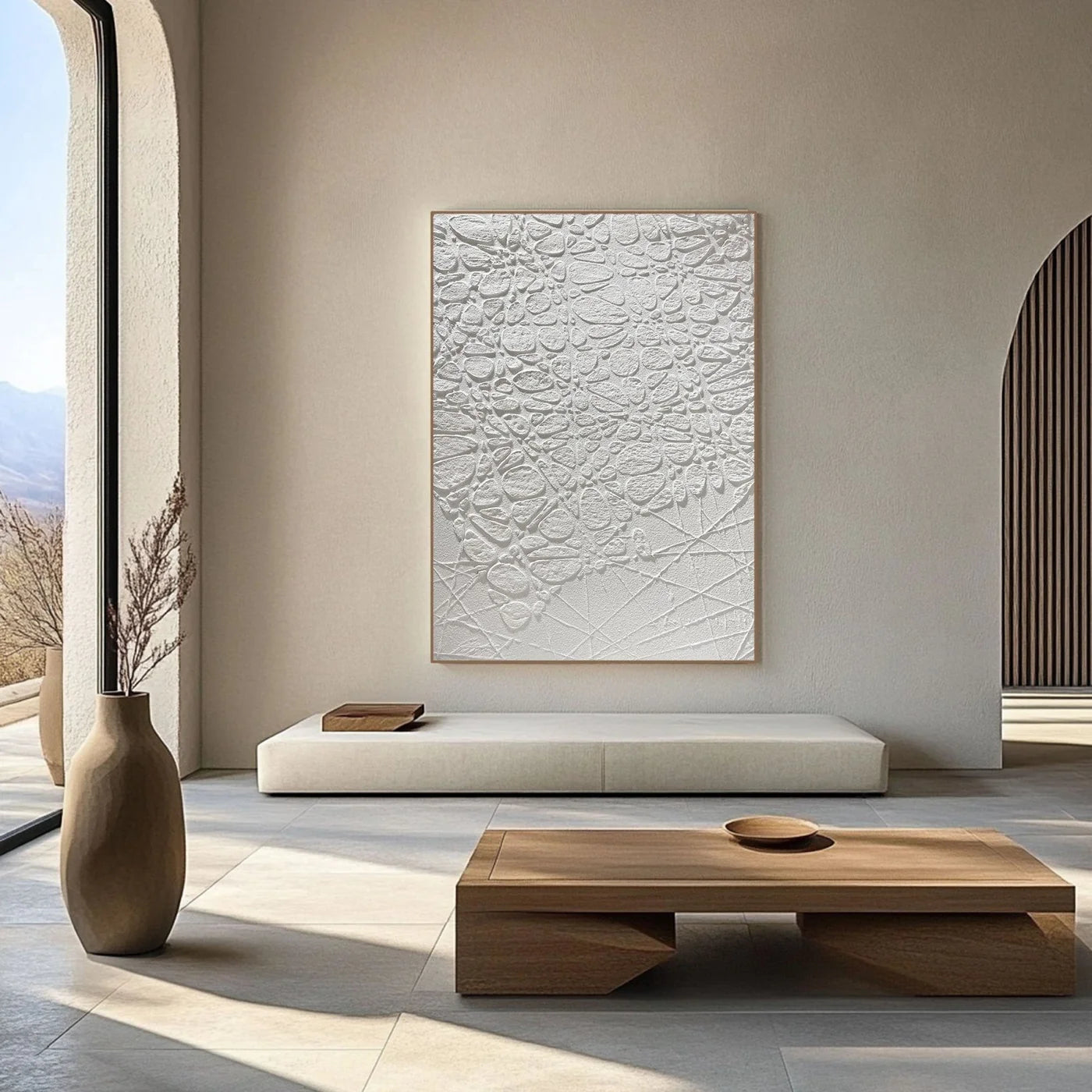 Plaster Art Texture Painting #HBV323