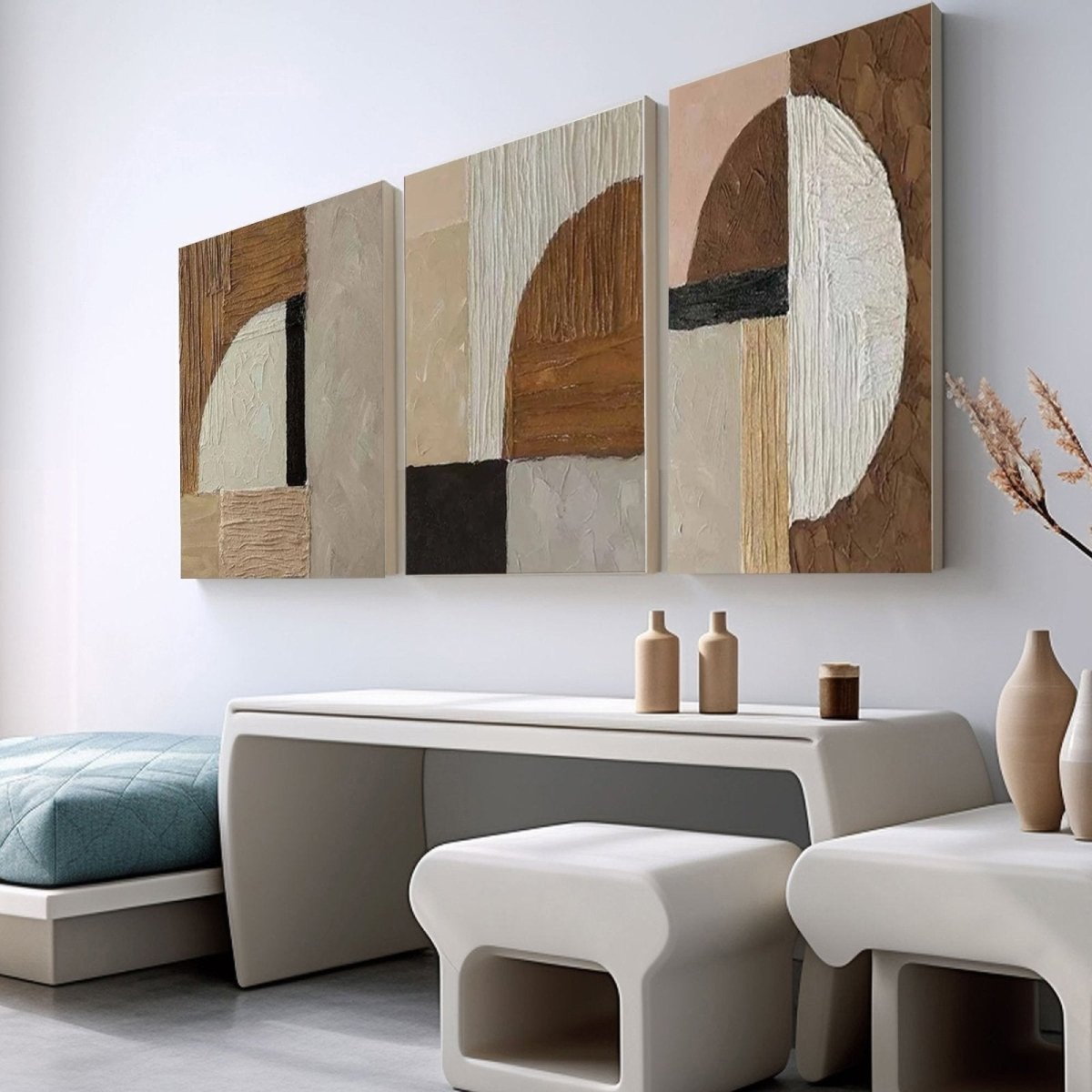 Abstract Painting Set of 3 RAB972 - royalbrushart