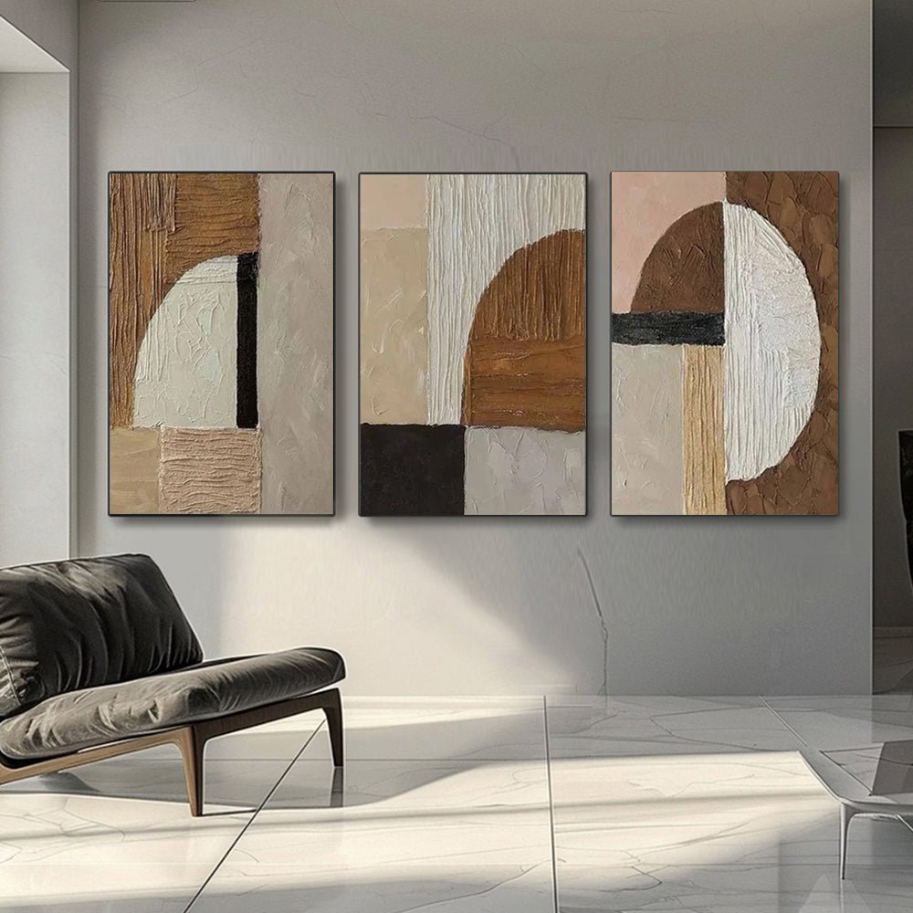 Abstract Painting Set of 3 RAB972 - royalbrushart