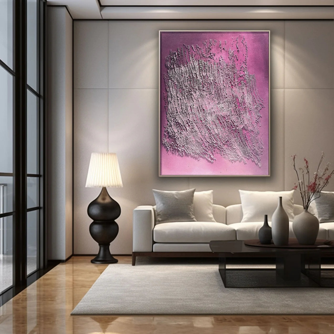 Plaster Art Texture Painting #HBV137