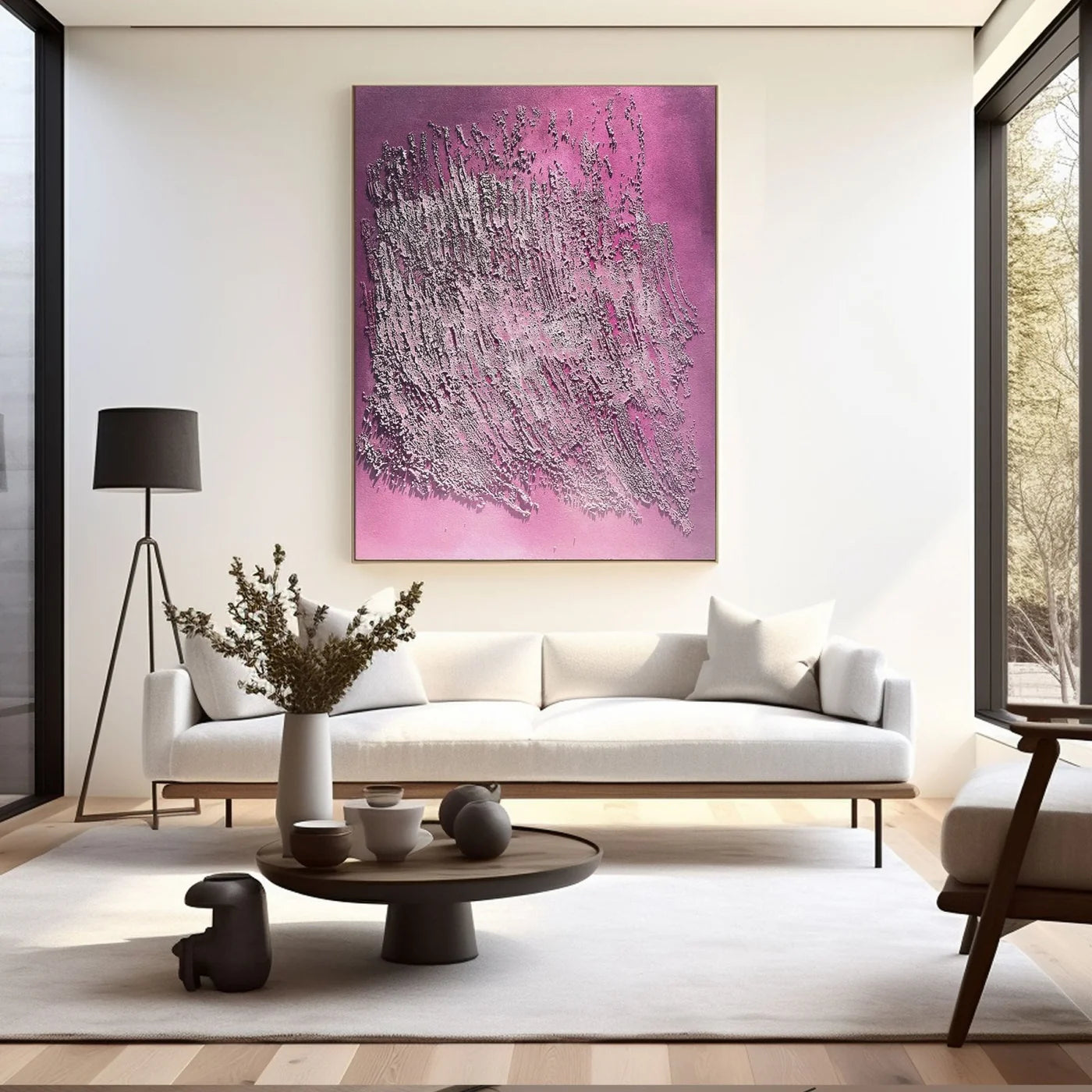 Plaster Art Texture Painting #HBV137