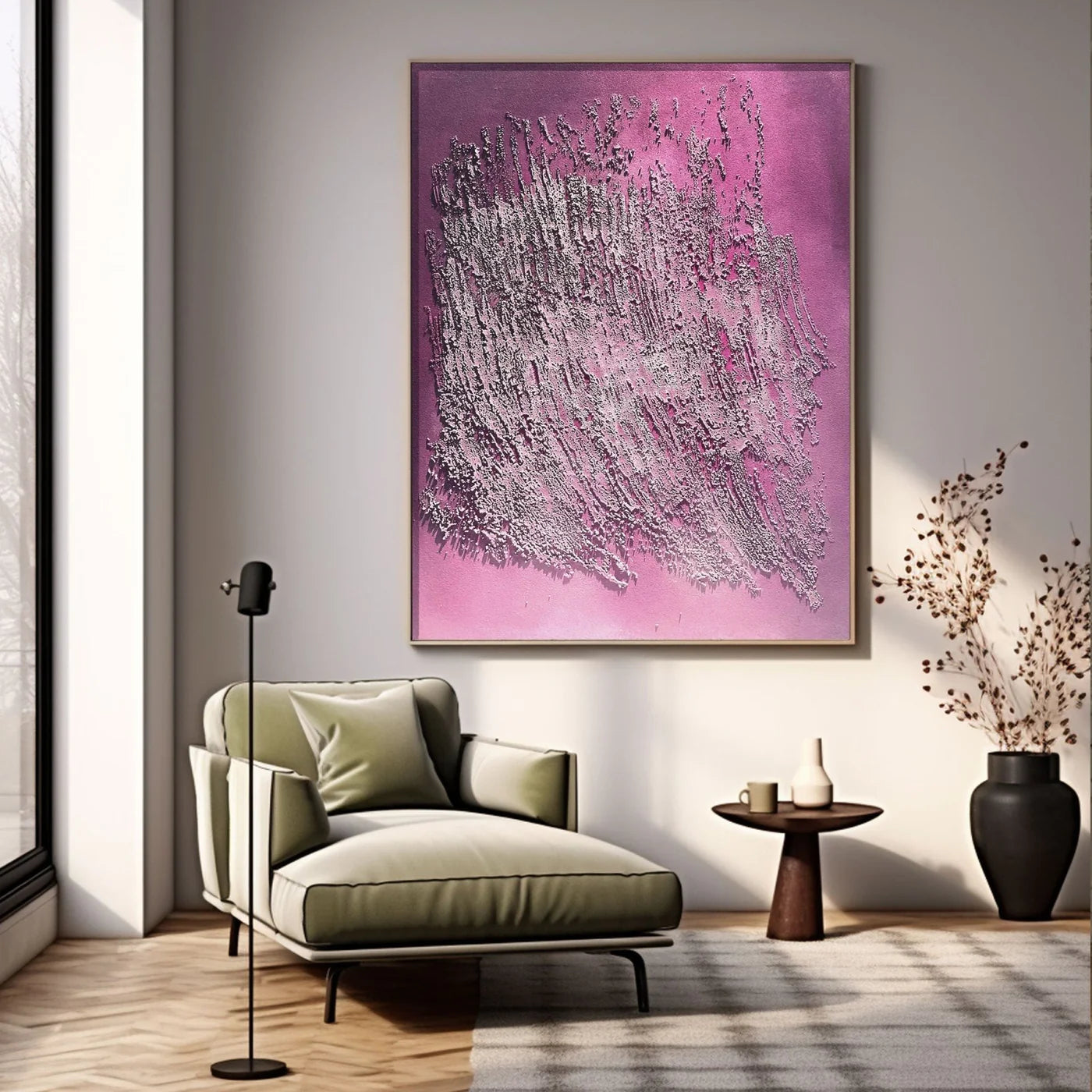 Plaster Art Texture Painting #HBV137