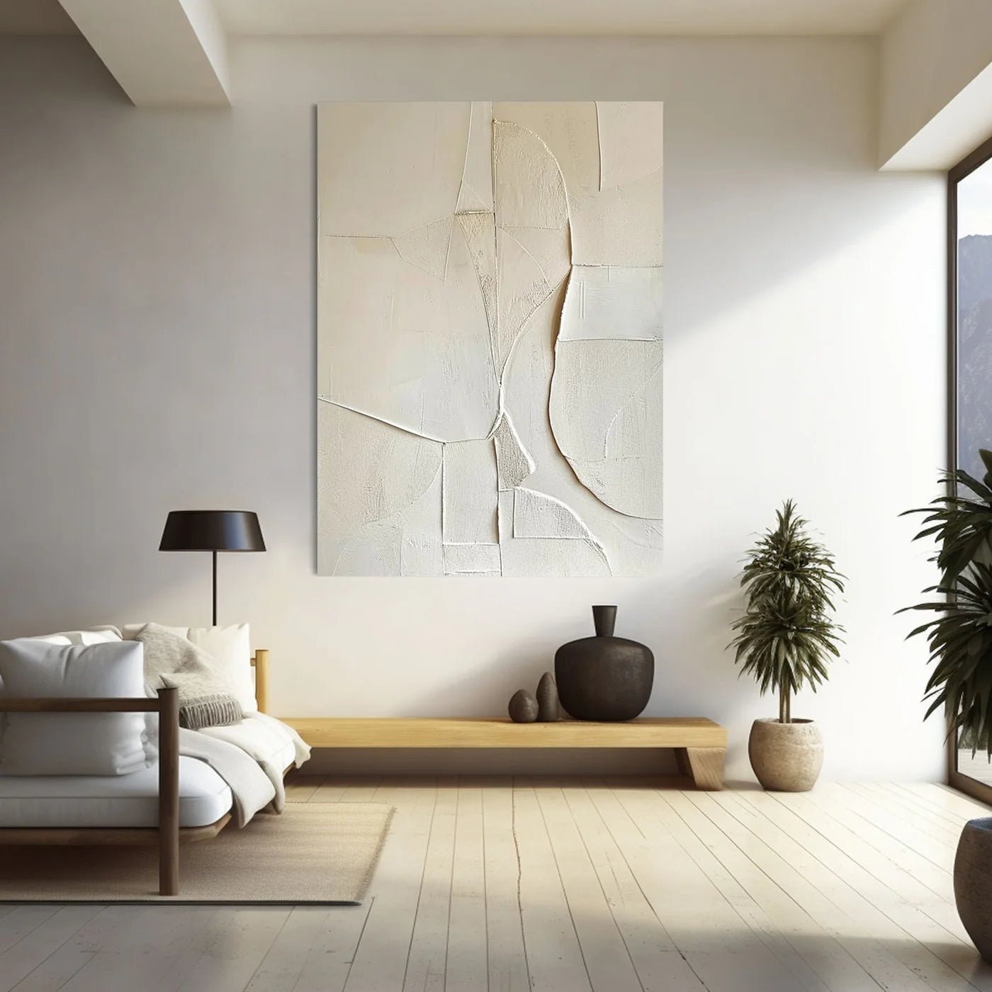 Contemporary Minimalist Art #RAB990