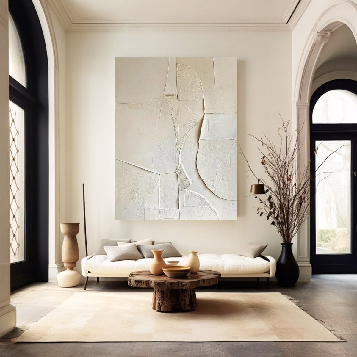 Contemporary Minimalist Art RAB990 - royalbrushart