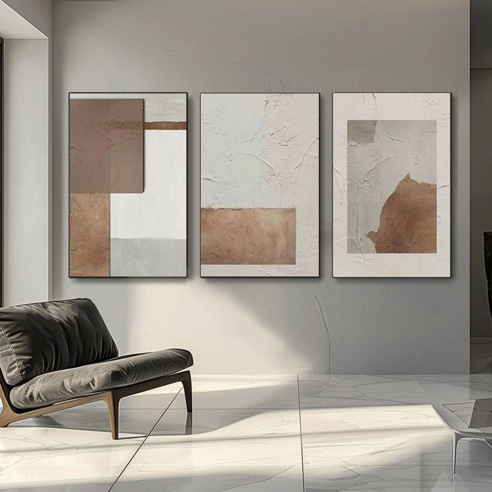 Abstract Painting Set of 3 RAB973 - royalbrushart