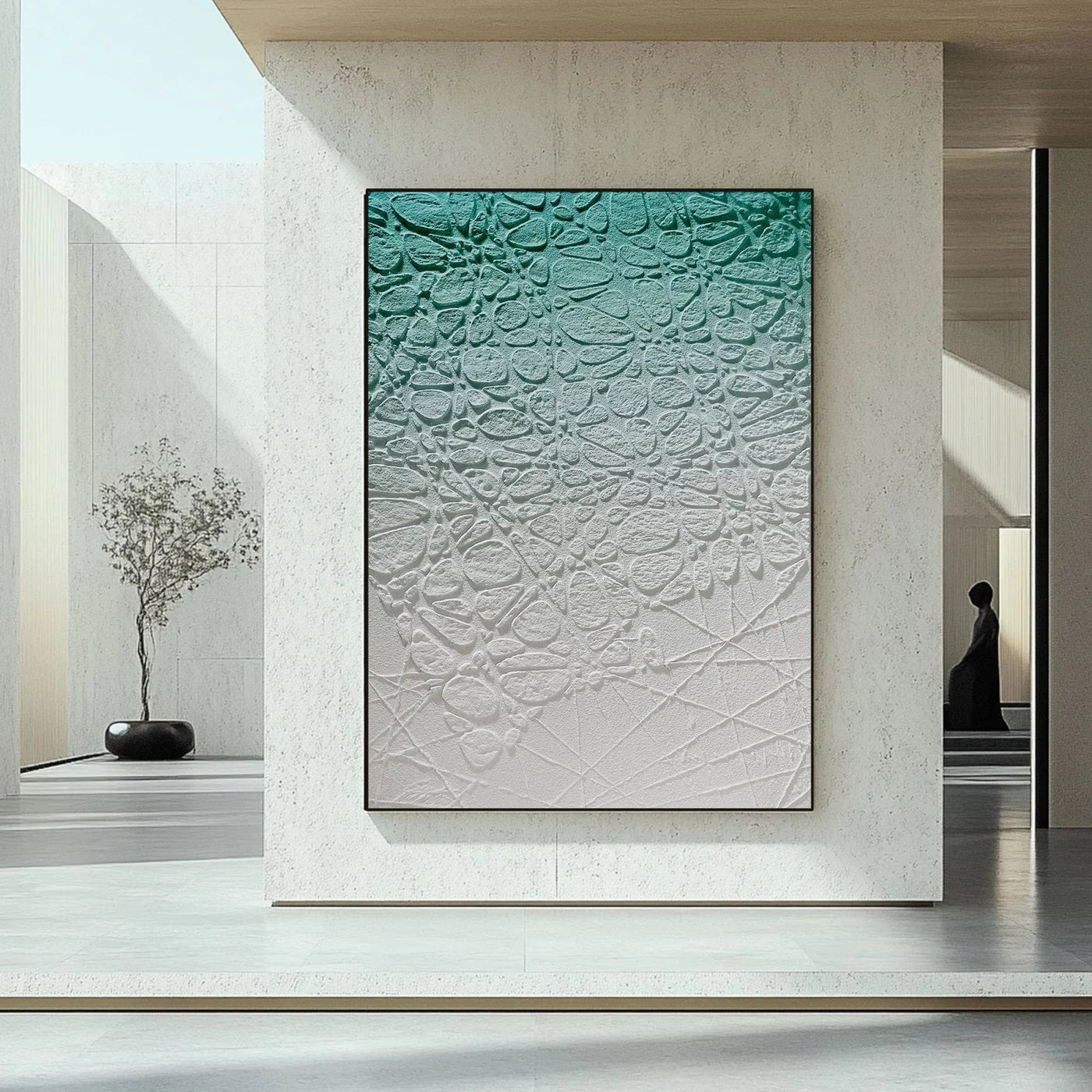 Plaster Art Texture Painting #HBV324