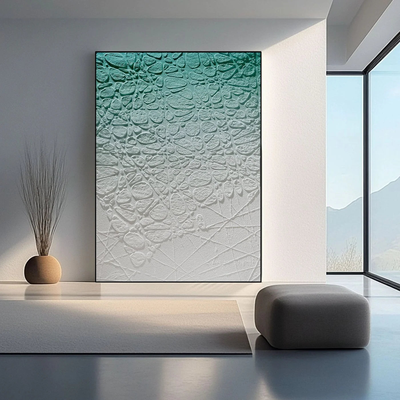 Plaster Art Texture Painting #HBV324