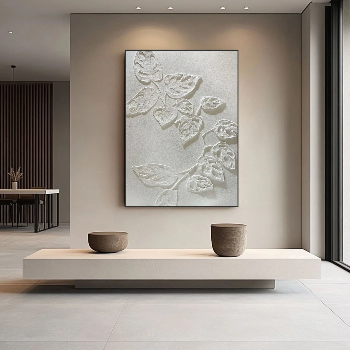 Plaster Art Texture Painting #HBV314