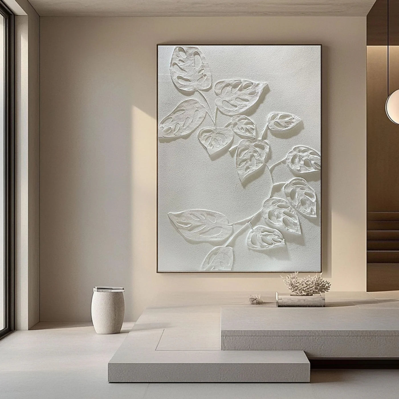 Plaster Art Texture Painting #HBV314