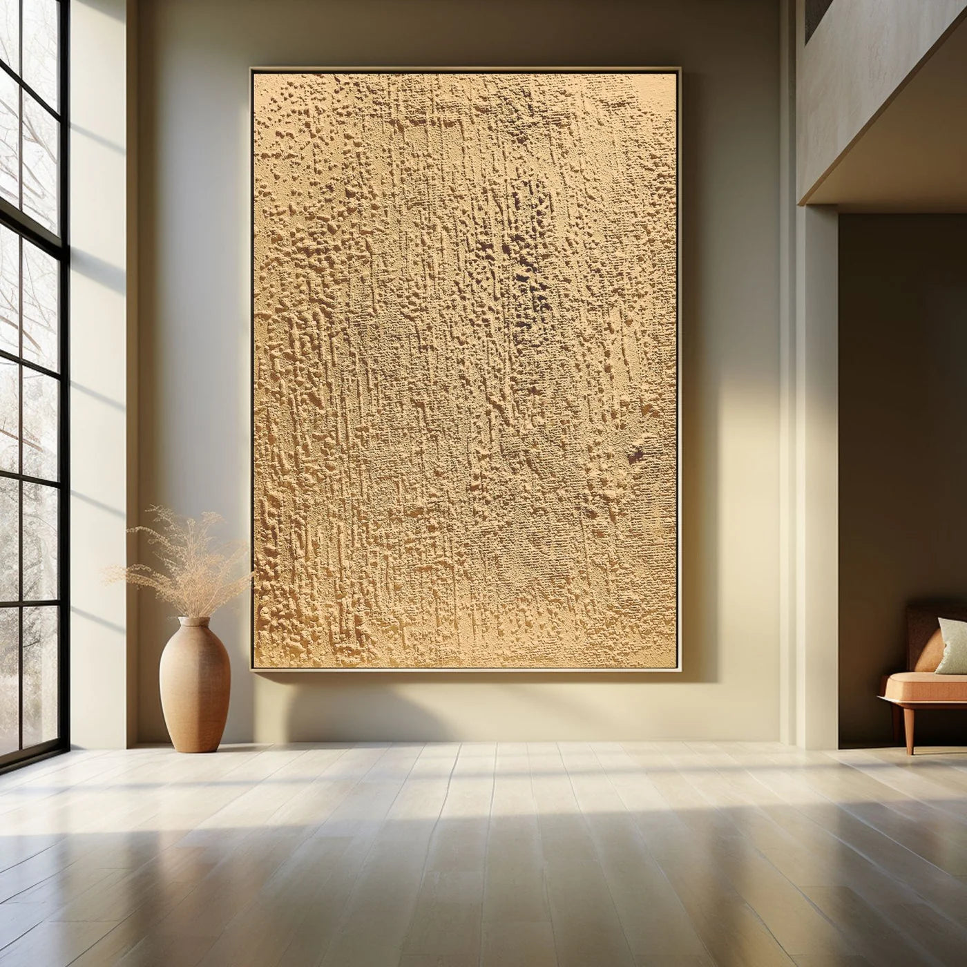 Plaster Art Texture Painting #HBV140