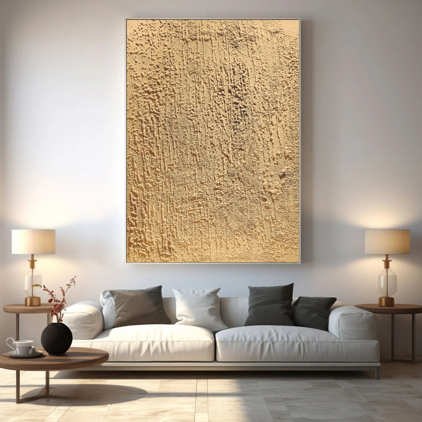 Plaster Art Texture Painting #HBV140