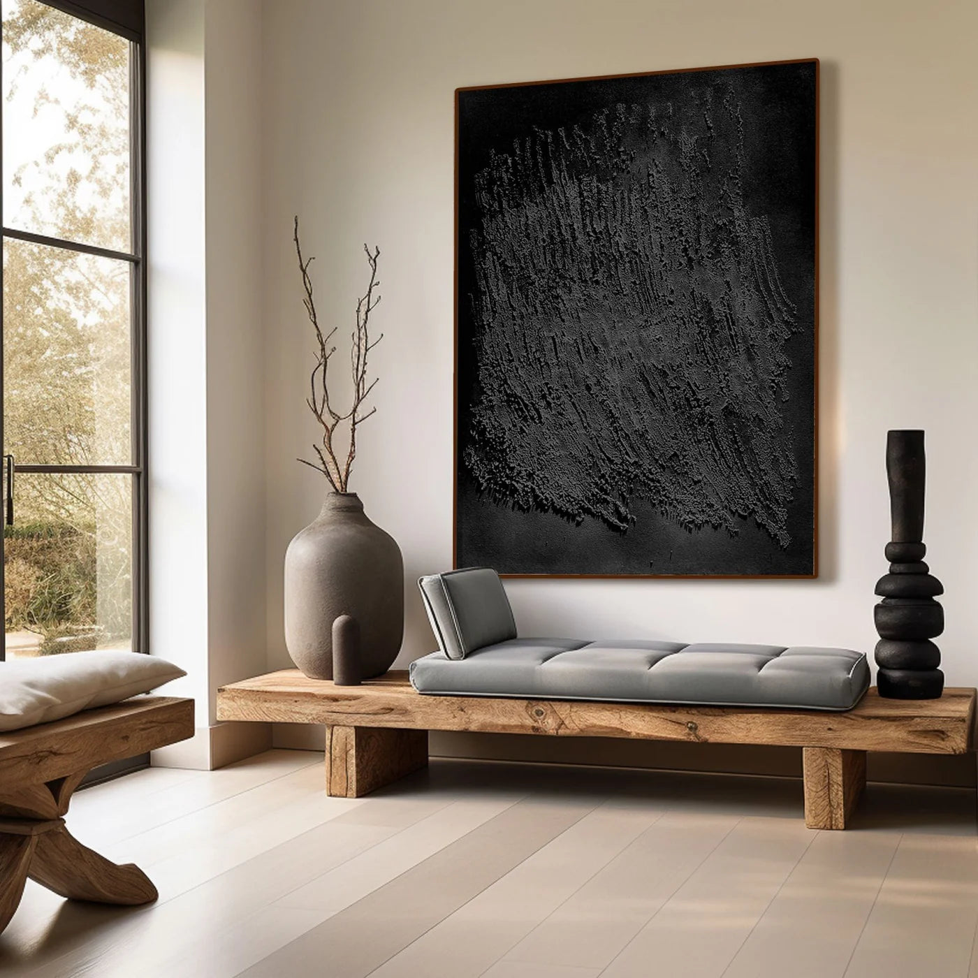 Plaster Art Texture Painting #HBV139