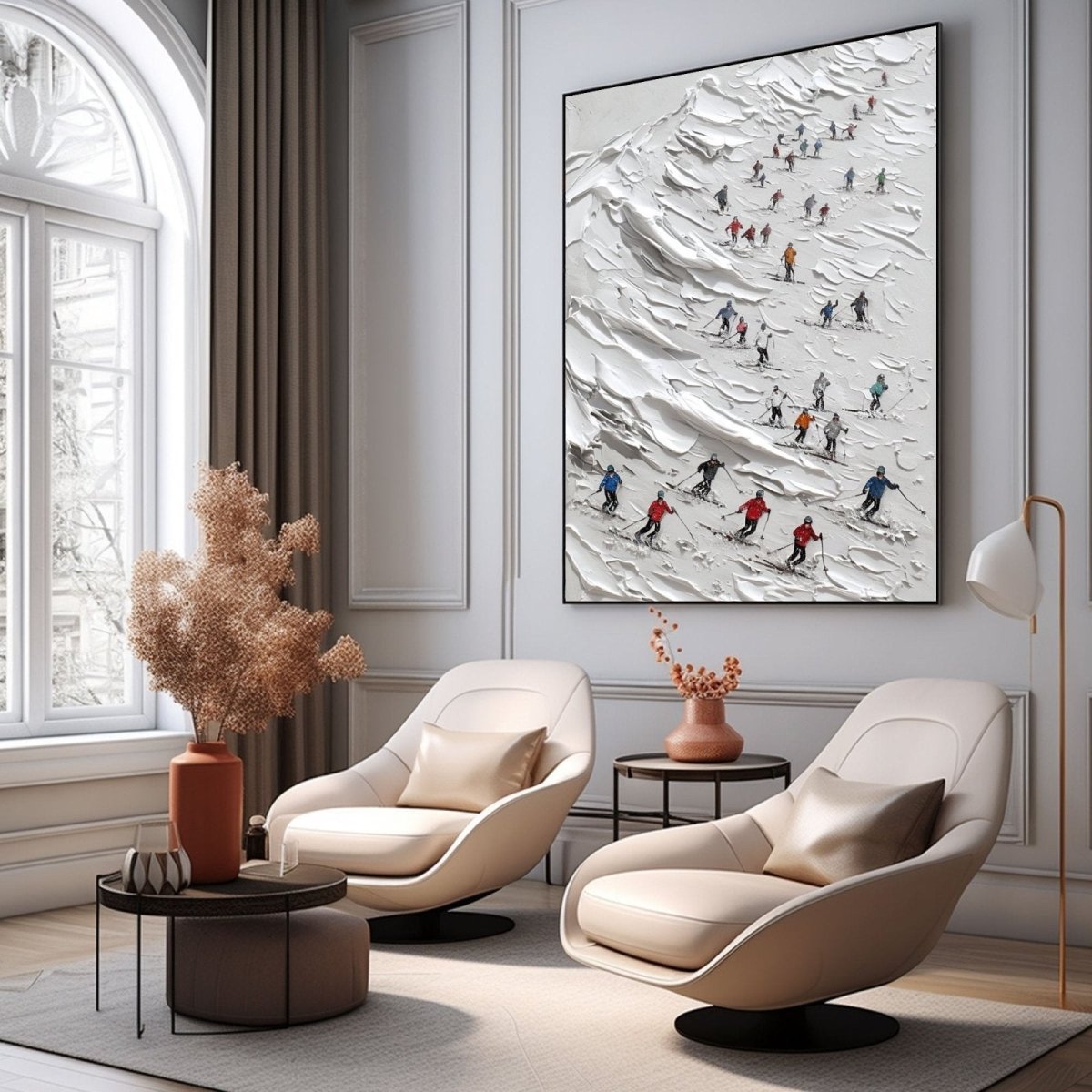 Plaster Art Texture Painting RAB917 - royalbrushart