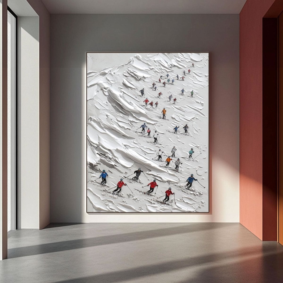 Plaster Art Texture Painting RAB917 - royalbrushart