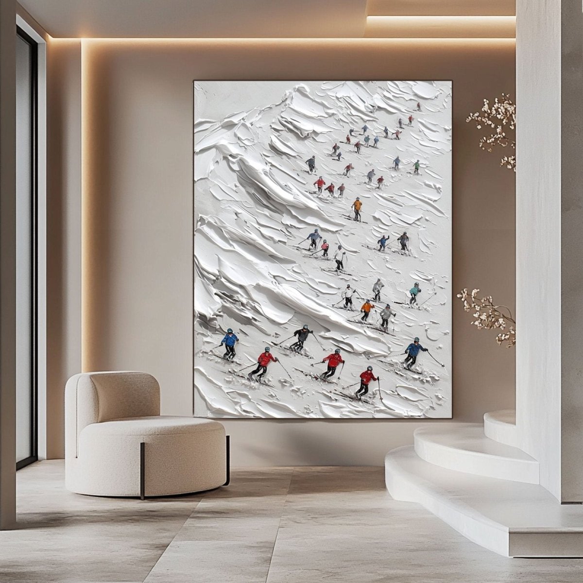 Plaster Art Texture Painting RAB917 - royalbrushart