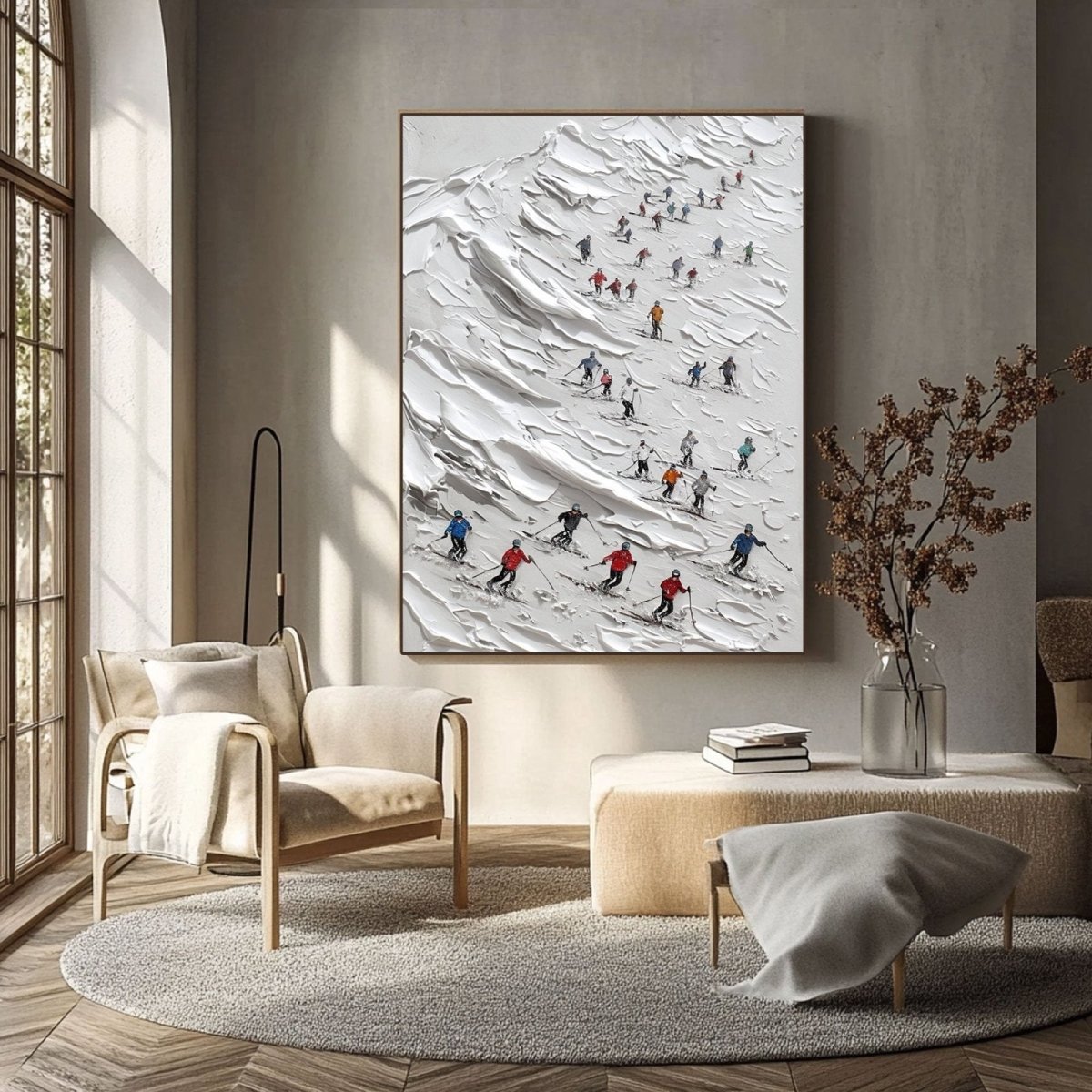 Plaster Art Texture Painting RAB917 - royalbrushart